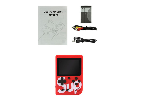 Mini console portable retro game 400 games 3.0 tv game box games