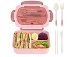 Lunchbox brokastu kaste brokastu un pusdienu kaste ar nodalījumiem galda piederumi