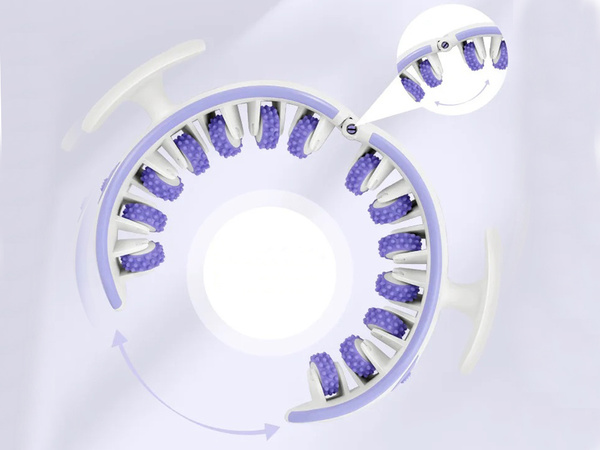 Masseur corporel anti-cellulite raffermissant manuel pliant multifonctionnel