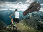 Sedlo na bicykel športové sedlo mäkké pohodlné penové gélové sedlo
