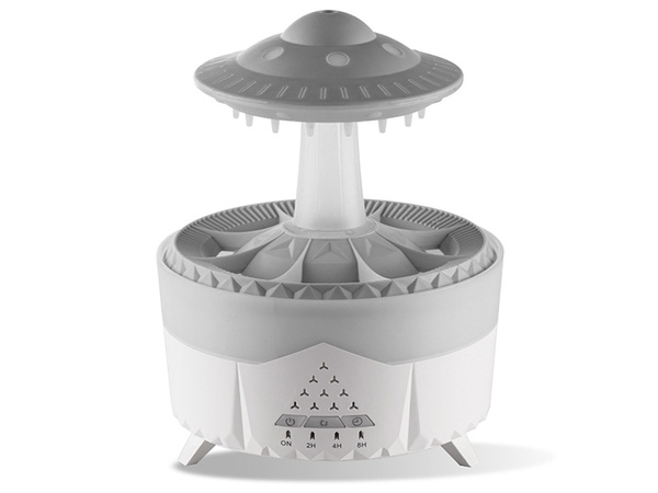 Nawilżacz powietrza dyfuzor zapachowy lampa led w kształcie ufo z pilotem