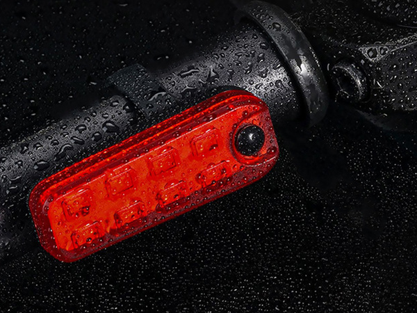 Luz trasera bicicleta led usb luz bicicleta