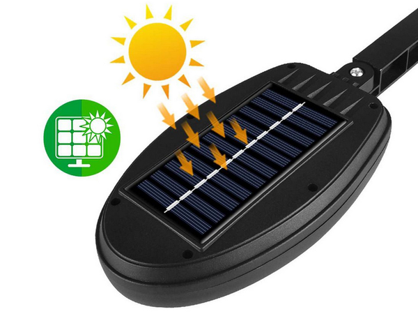 Lampă solară cu 95 de leduri cu senzor de la amurg la răsărit