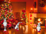 Weihnachten ghost ghost telescope reguised legs 50 - 70cm