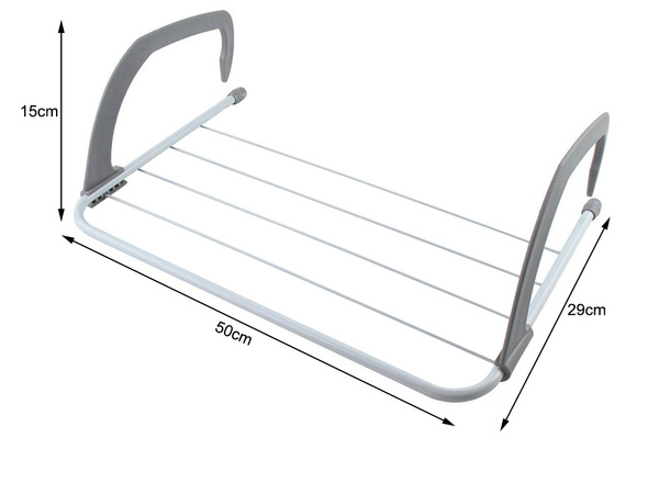 Balcony radiator dryer for laundry