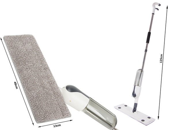 Pilnīgais mops ar sprayer rolling solid spray 3x mikrofibra conductor