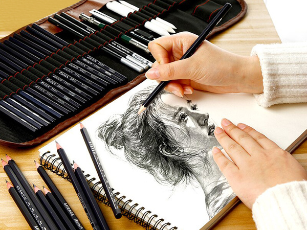 Set de dibujo maletín profesional