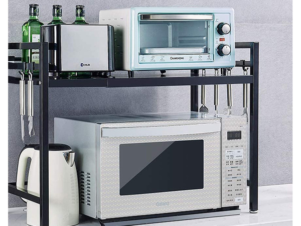 Mikrolaineahju aluse riiul reguleeritav