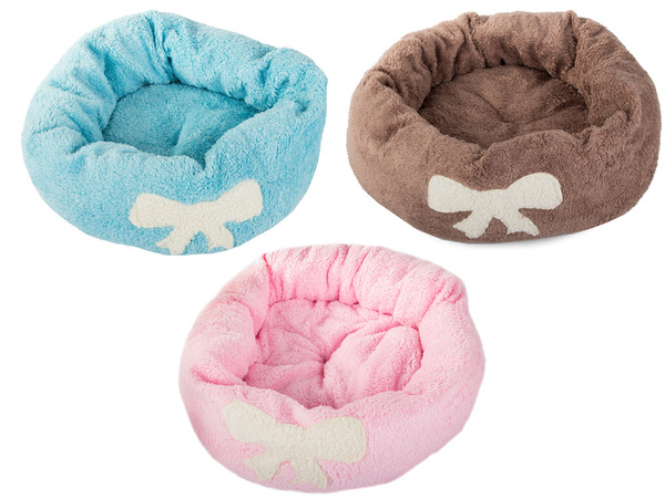 Pūkaina suņu gulta kaķu gulta mīksta 45cm