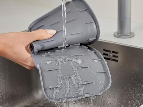 Silicone mat for sink drip tray under tap protective for kitchen non-slip