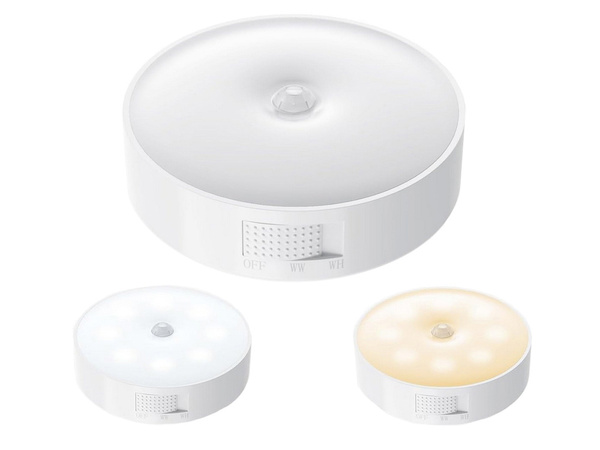 Lampe led autocollante avec capteur de mouvement du crépuscule à l'aube veilleuse pour escaliers