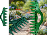 Macetero de jardín con punzón manual de 12 agujeros