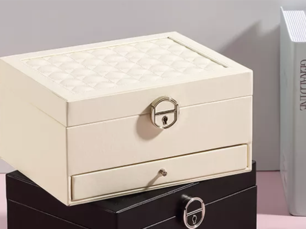 Šperkovnica organizér box zrkadlo prípad priestranný box