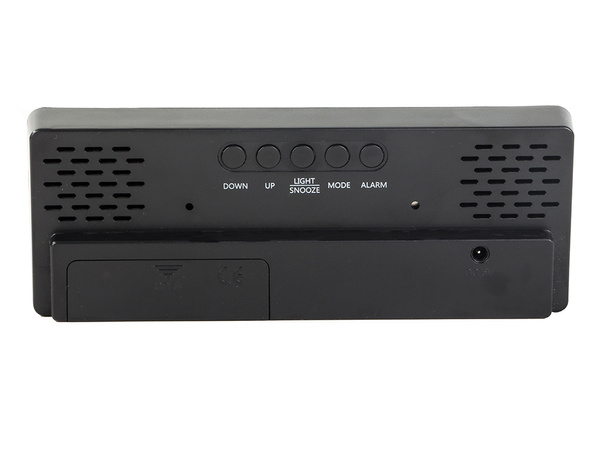 DIGITĀLAIS MODINĀTĀJS ELEKTRONISKAIS TERMOMETRS KRĀSAINAIS MODINĀTĀJS DATUMS ATLIKŠANAS LAIKS