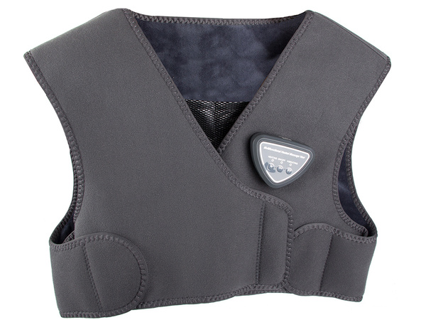 Gilet chauffant électrique masseur dorsal sans fil usb