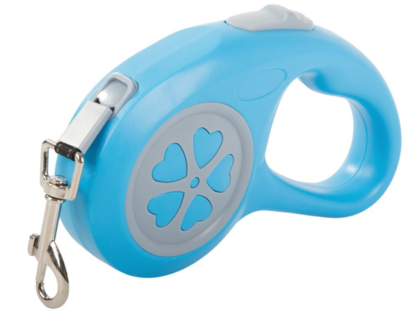 Automatic lanyard for dogs blocking powerful lightweight coil 5m 15kg
