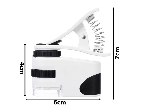 Mini microscopio zoom 60x