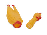 Jouet pour chien poule à mâcher caoutchouc 31cm