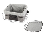 Dog carrier car cover