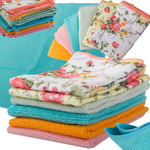 Chiffons en microfibres set de 6 chiffons de nettoyage set de nettoyage