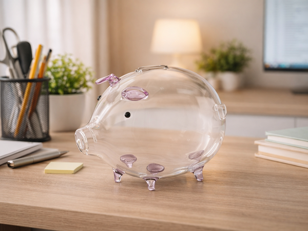 GRANDE TIRELIRE COCHON ROSE (36)