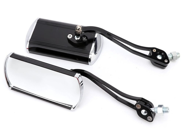 Motorrad spiegel aluminium leicht m10 halterung mit adapter für m8