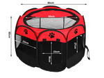 Enclos pliable pour chien lit pour animal de compagnie cage pour chat grand chenil léger