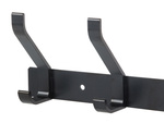 Wall clothes rack for hallway bathroom 5 hooks