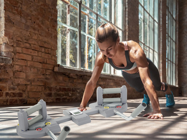 Tabla ejercicio flexiones plataforma flexiones cronómetro multifunción