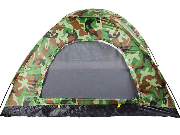 Cort de camping moro pentru 2 persoane cu plasă de țânțari și sac