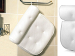 Cojín de baño con ventosas reposacabezas spa en casa gancho suave