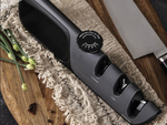 Afilador de cuchillos tijeras de cocina afilado ajuste antideslizante