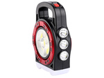 Linterna solar portatil recargable luz led powerbank reflector power