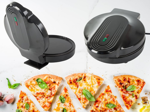 Horno eléctrico para pizza 1000w revestimiento antiadherente cocción rápida