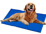 Water-resistant gel cooling mata for dogs animals 50x90cm cat leggage
