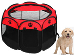 Enclos pliable pour chien lit pour animal de compagnie cage pour chat grand chenil léger
