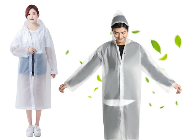 Mackintosh taskusse mantel kapuutsiga vihmaponcho