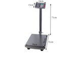 Elektronické skladové váhy 100 kg lcd