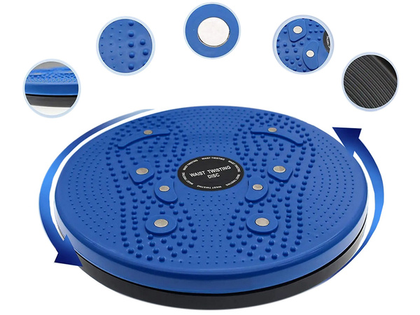 Pöörlev twister harjutamiseks fitness jalamassaaž 360 tabs magnetitega