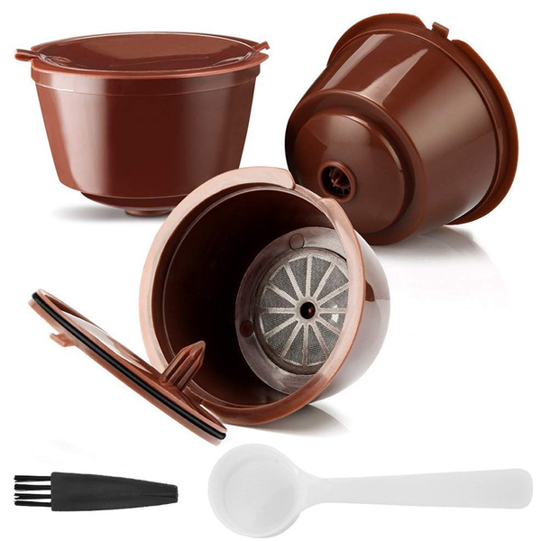 3 x atkārtoti lietojamas dolce gusto kafijas kapsulas