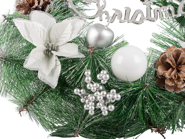 Božični okrasni venec dekoracija sten dekoracija vrat dekoracija božični okraski