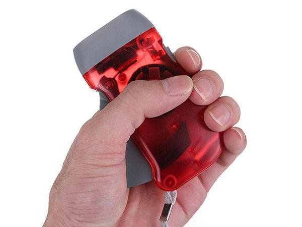 Dünamo kineetiline taskulamp 3 led laetav lamp