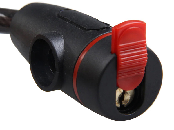 Velosipēda slēdzene velosipēda slēdzenes atslēga drošība spēcīgs kabelis