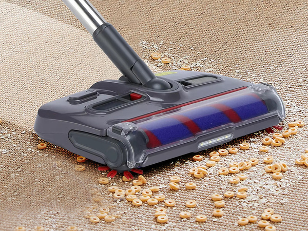 Cordless handheld vacuum cleaner with 360° rotating electric brush kaśka