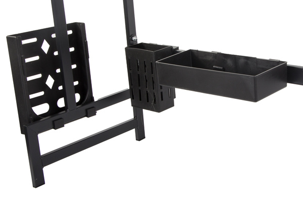 Drying rack for dishes, plates and cutlery large drip tray organiser cabinet 65 cm
