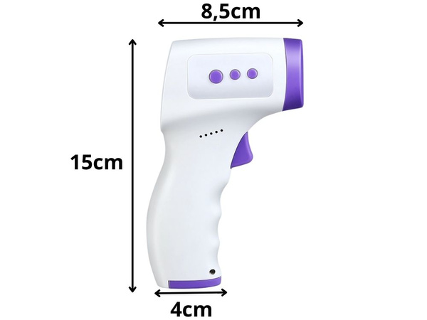 Berührungsloses infrarot-thermometer lcd elektronisch genau digital