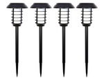 Lampara de jardin linterna solar rgb mando a distancia