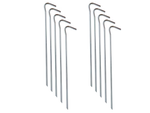 Tent piles anchor pigs steel 31cm 10pcs hook &amp; loop pins