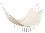 Hamaca de senderismo grande boho borla columpio para dos personas 200x150