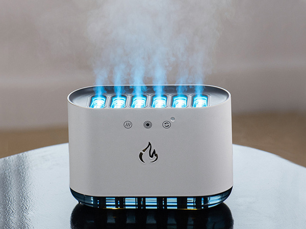 Compin gaisa mitrinātājs difuzors rezultātā lampa rgb aromterapija 6 sprauslas